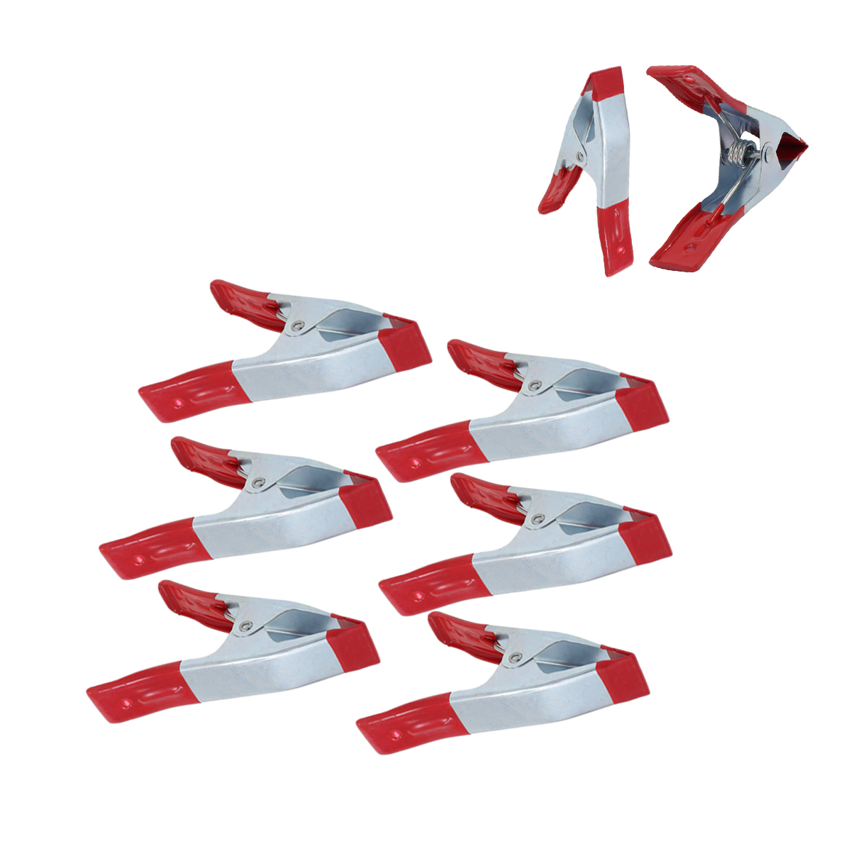 2" Heavy Duty MARKET STALL SPRING Large Strong Metal CLAMPS Clips For